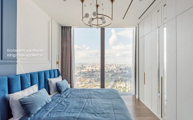Апартаменты Москва Сити 72 этаж двух комнатные