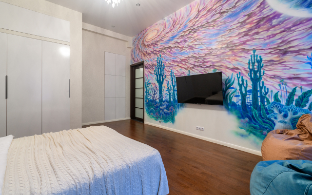 Апартаменты Sergeew Apartments Дизайнерский с высокими потолками