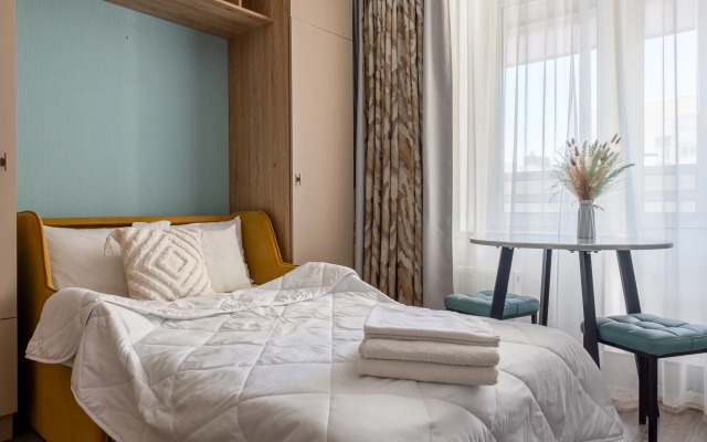 Dve podushki v Pesochnom, Sadovaya, 90 Flat
