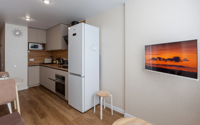 Квартира Гармония Уютная в Центре Города с Отдельной Спальней