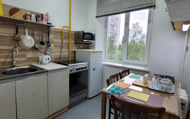 Svetlaya uyutnaya s panoramnym vidom Flat