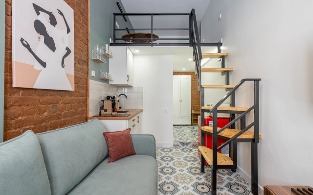 Квартира Стильная студия на Большой Пушкарской