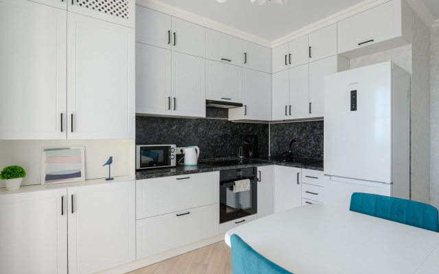 Green FOX s sovremennym remontom v ZhK Lotos Park Flat