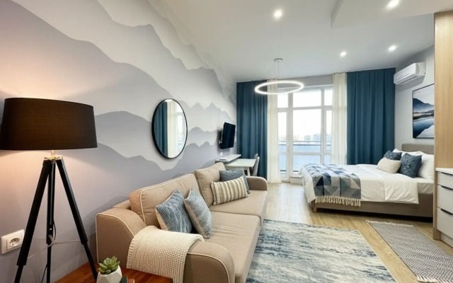 Апартаменты Море квартир с видом на горы