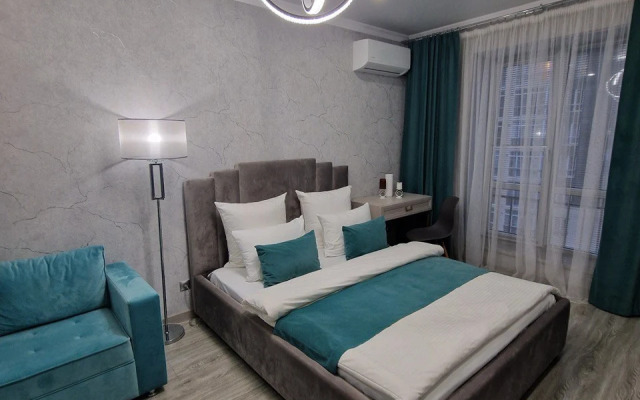 Квартира Flatirini с панорамными окнами в новом ЖК