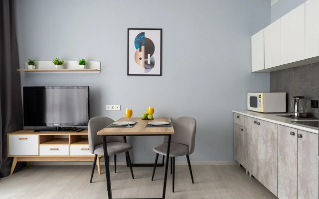 Квартира с балконом в новом ЖК