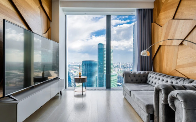 Апартамент на 63 этаже с видом на башни