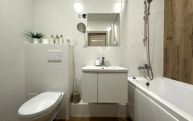 Апартаменты Эдельвейс в новом ЖК Сердце Сибири, центр города