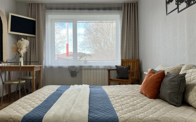 Апартаменты 1-ком Победы 23-5 Сахалин центр КакДома