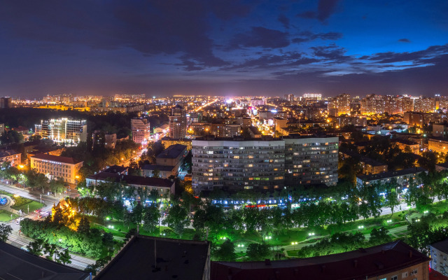 Апартаменты 24 Этаж Панорама Города и Гор  ЖК Большой, Самый Центр Бесконтактное Заселение 24/7 by Depart Apart