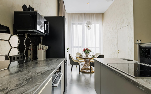 Апартаменты Пентхаус с отдельной спальней и ванной king-size