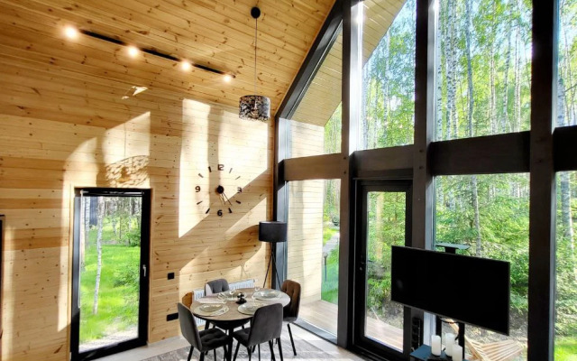 Kottedzh S Saunoy Zemlynica Ecodom Private House