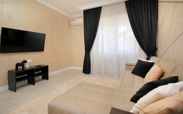 Dvukhkomnatnye S Dizaynerskim Remontom V Zhk Shakhristan Apartments