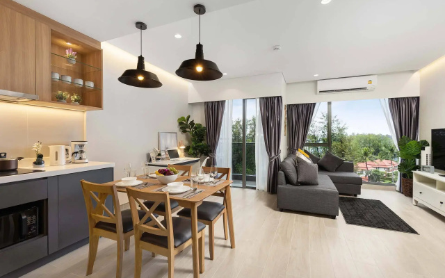 Апартаменты Lakeside Residences 2 bedrooms 1709
