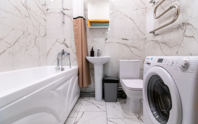 Апартаменты с светлым ремонтом на четверых