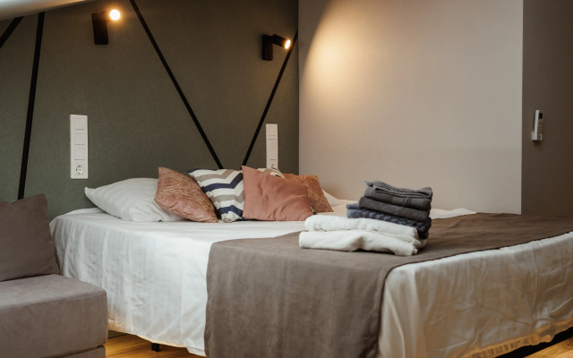 Апартаменты Уютная студия в центре на трех гостей