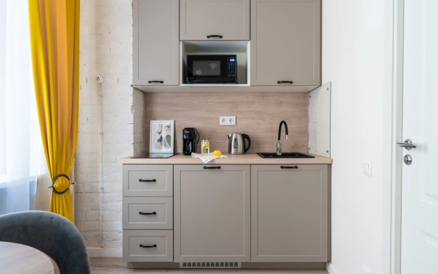 Studiya S Yevroremontom Flat