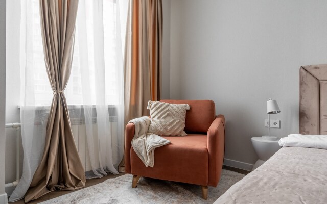 S dvumya konditsionerami i stilnym remontom Apartments