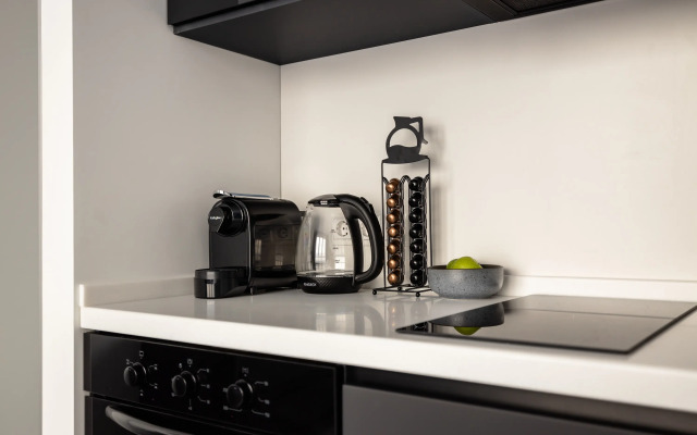 Апартаменты Grey Рядом С Парком И Сити