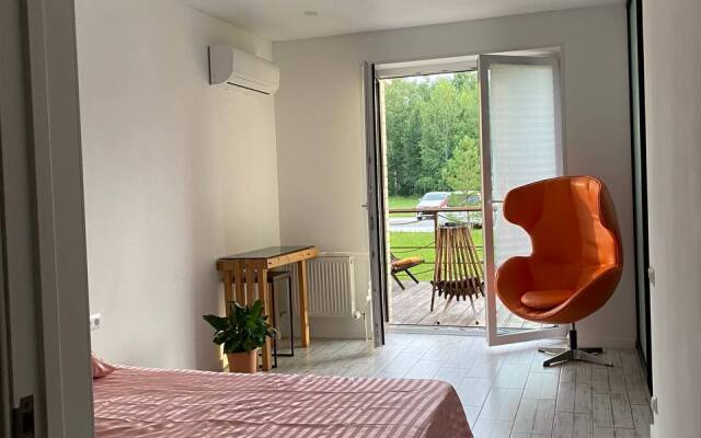 Апартаменты с видом на лес и большой терассой