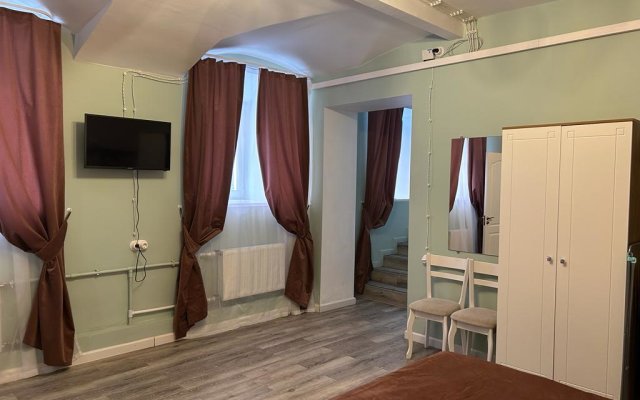 Апартаменты Антре на Гороховой с одной двуспальной кроватью