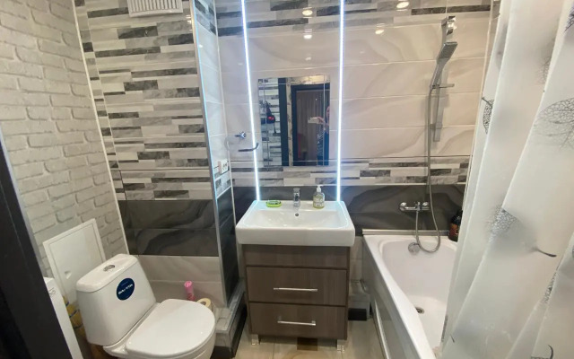 Апартаменты с 1 комнатой с новым ремонтом (КВАРТИРА51)