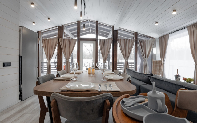 Гостевой дом Дома Река для семейного отдыха