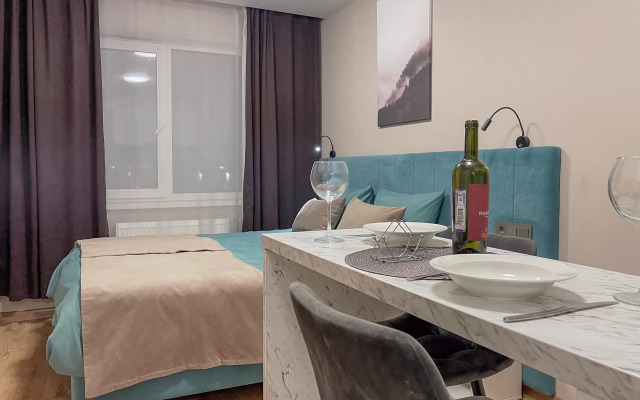 Апартаменты Студия в 3-х минутах от метро Кировский завод