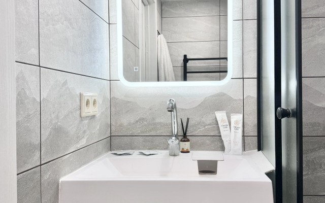 Апартаменты Комфорт с двуспальной кроватью