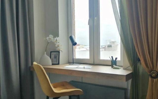 Квартира cо cвежим pемонтом, светлая и чистая