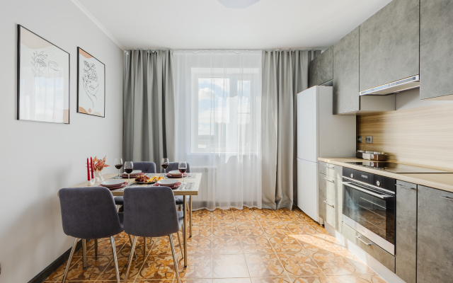 Dvukhkomnatnye Prudius Apart u Lakhta tsentra Apartaments