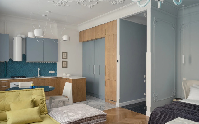 Квартира Студия у Новой Голландии Gamma Bianca