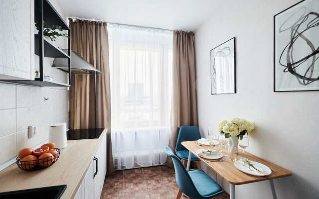 GM Stil'naya Trekhkomnatnaya s vidom na Novyj Arbat Apartments