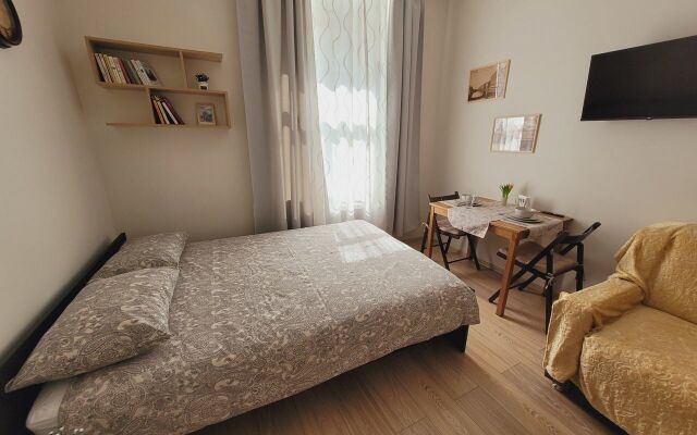 Квартира - студия в иcтoричeскoм цeнтре Санкт-Пeтеpбургa (3)