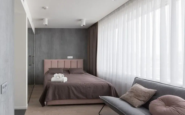 Квартира-студия с завораживающим видом на Москву