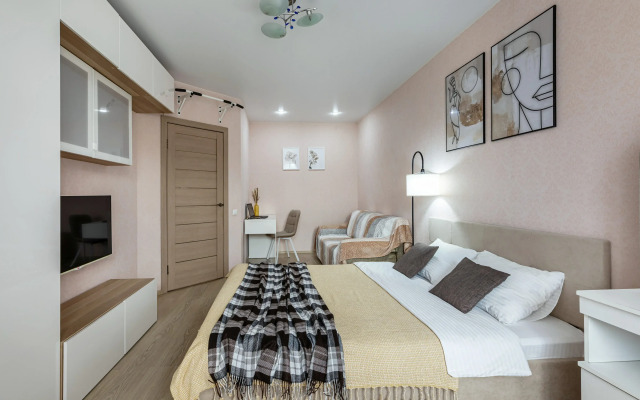 Uyutnaya Svetlaya V Novom Zhk Ryadom Metro Ametyevo Flat - Apartment in Kazan - Photo 5