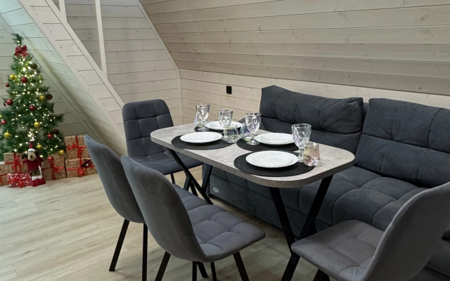 Частный дом Уютный A-frame у Хибин