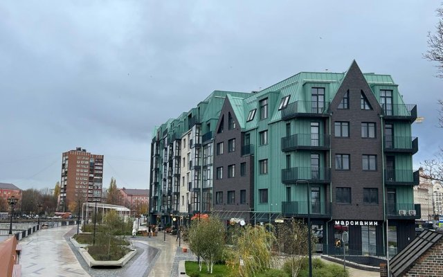 Квартира на Рыбной Деревне с видом на Преголя