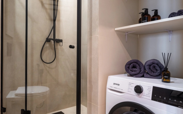 Квартира Студия серая