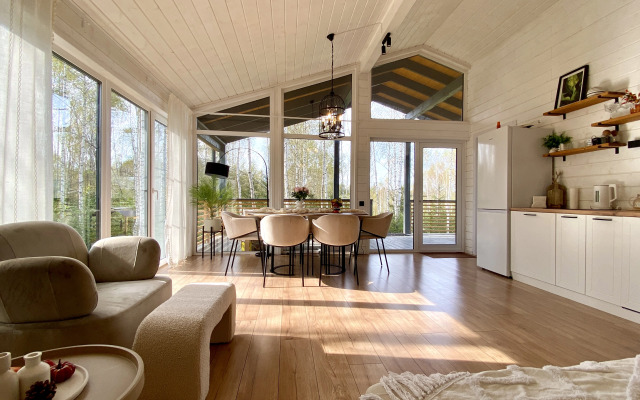 Частный Дом ЕлкиШале с 3мя спальнями, баней и чаном