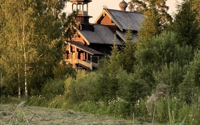 Частный дом Рубленная вилла