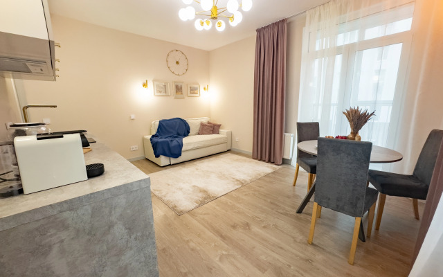 Stilnye U Petrogradki S 2 Spalnyami I Kukhney-Gostinoy Apartments
