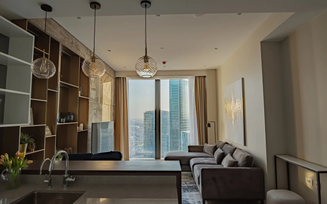 Апартаменты Neva Panorama City 60 этаж