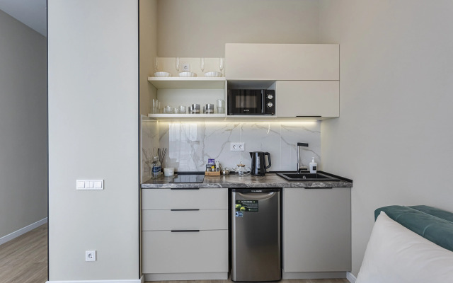 Квартира Красивая студия на Фастовской 4