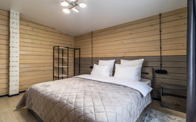 Апартаменты в новом доме из дерева