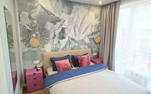 Квартира двухкомнатная с современным дизайном