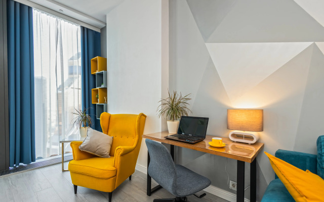 Vidovye na 51 etazhe v Moskva-City Apartments