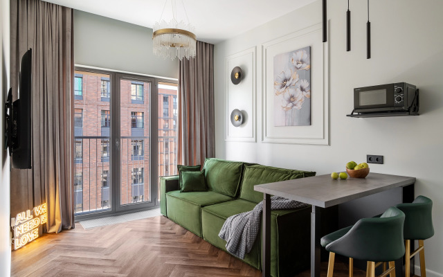 Апартаменты с 1 Спальней Премиум в ЖК Зиларт