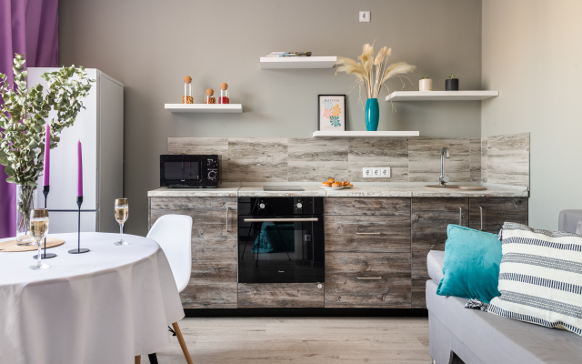 Gosti Lyubyat u metro Novoperedelkino Golubaya Apartments