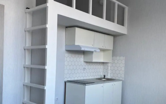 Квартира эстетичная и уютная двухуровневая студия